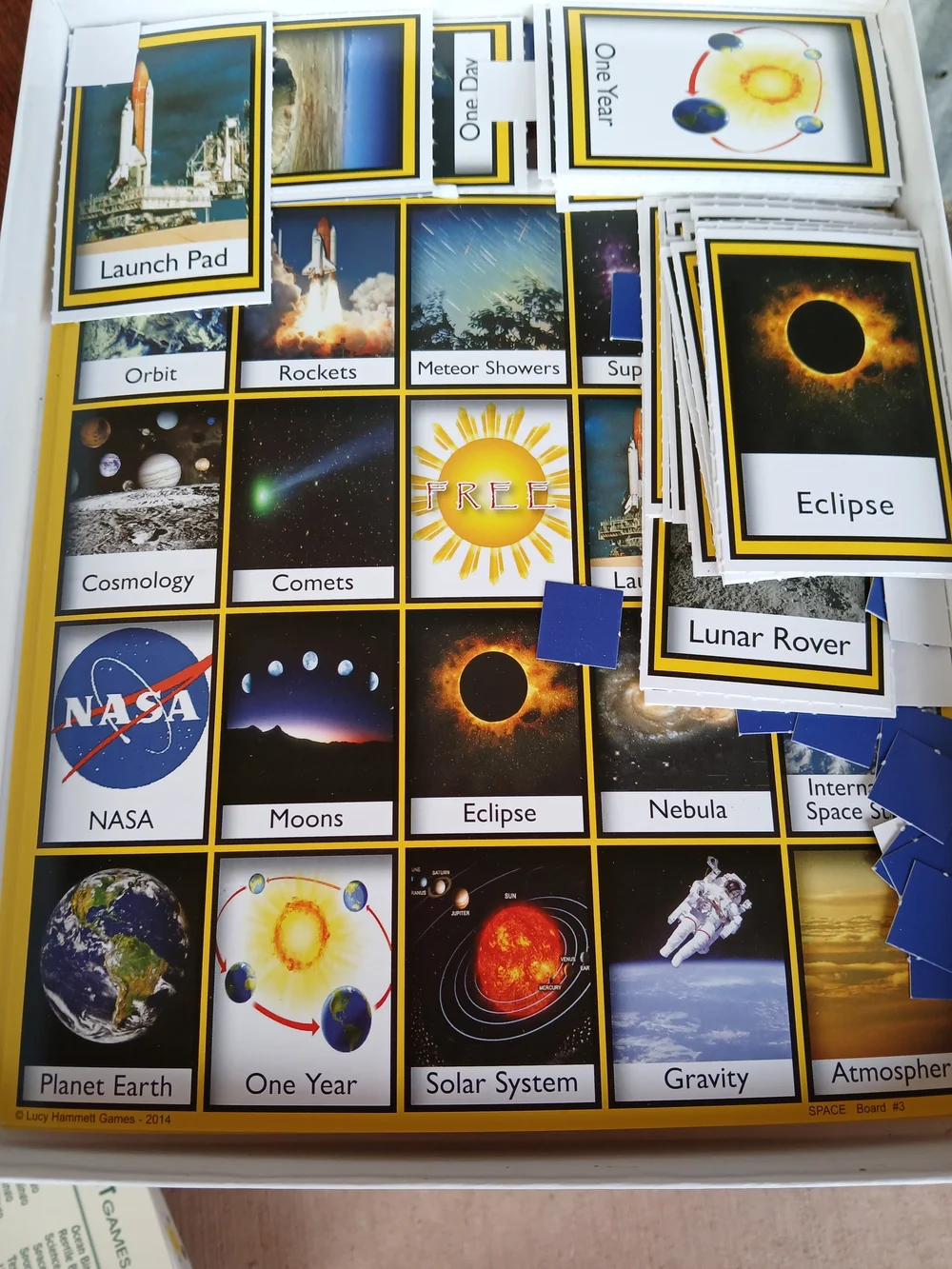 Space Bingo By Lucy Hammett STEM Educational - Picture 4 of 4